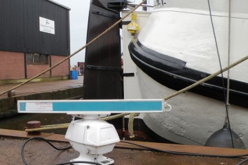 Auf der Werft in Osingahuizen - Marine Radar